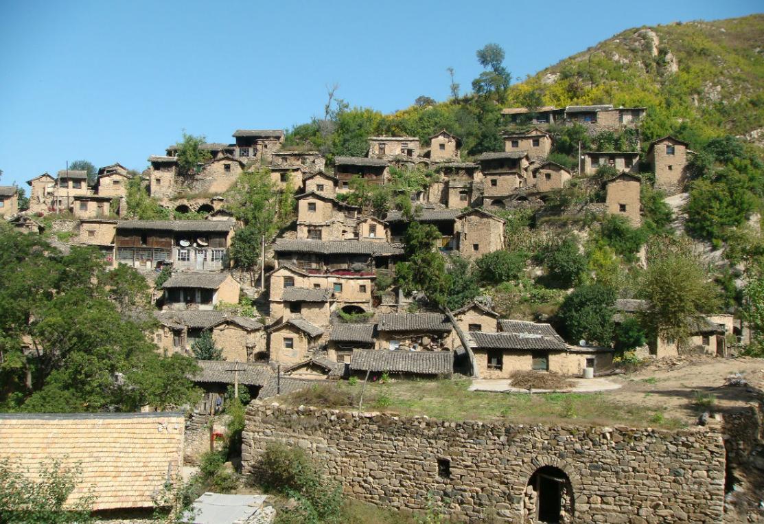 太行山深处的布达拉宫大汖古村,山西的布达拉宫