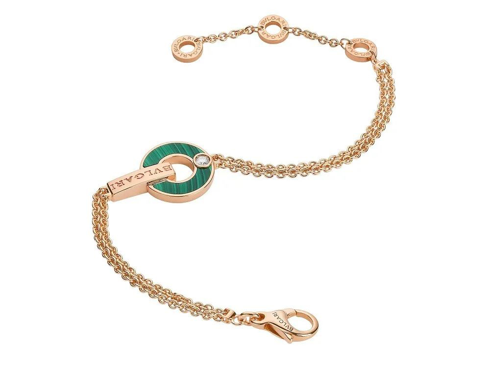 宝格丽古钱币项链二手,宝格丽18k金小蛮腰黑陶瓷项链专柜