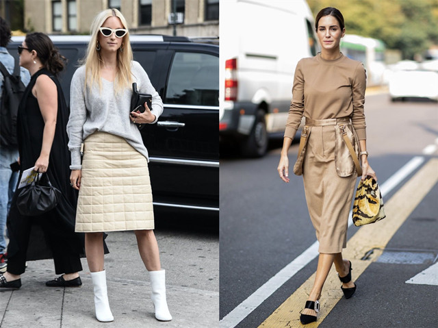 米色连衣裙怎么穿搭才好看,米色裙子怎么搭配高级感