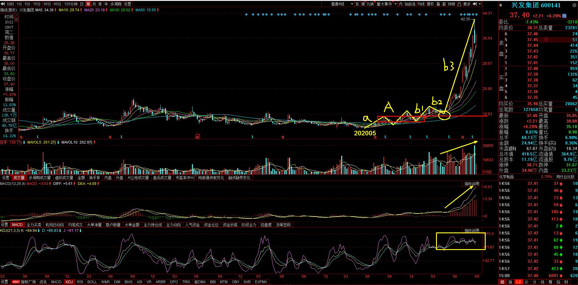 兴发集团600141,兴发集团600141下周行情如何