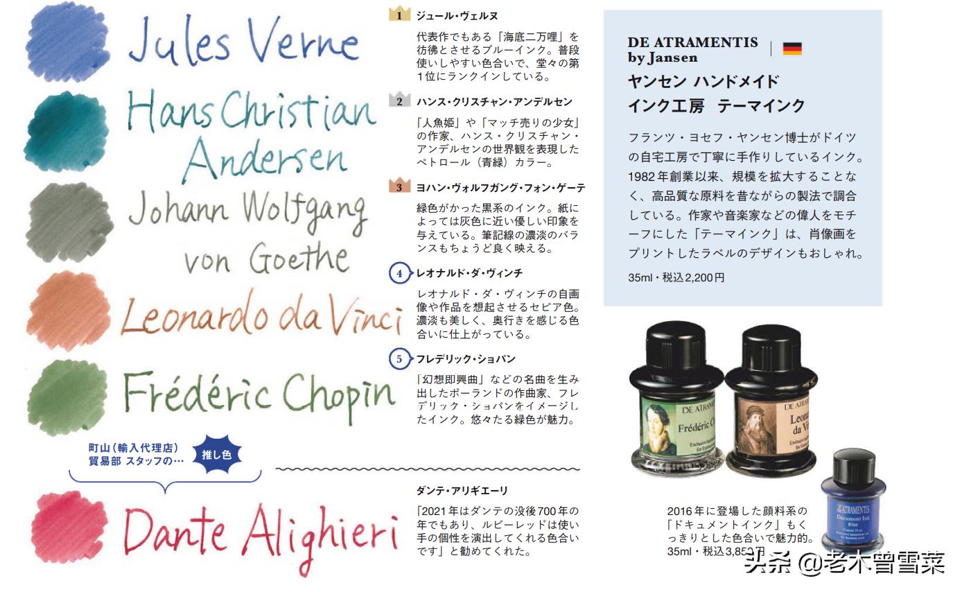 推荐几款好用的钢笔墨水,高端钢笔墨水推荐