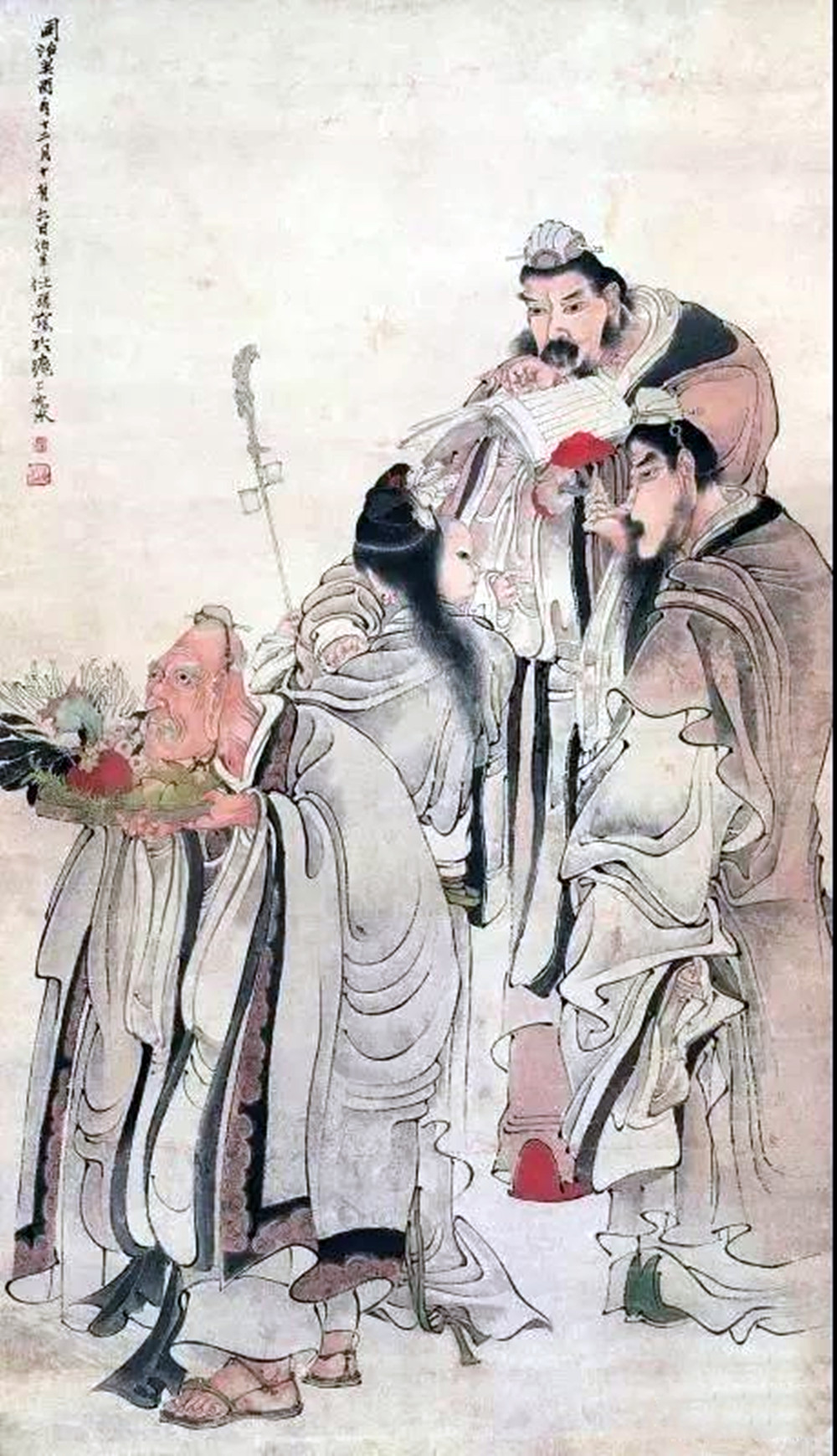 任伯年绘画珍赏 (任伯年笔下的经典人物画高清80幅)