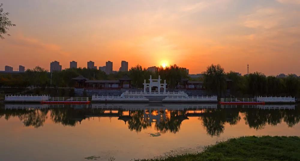 北京房山长阳商圈夜景航拍,北京市房山区航拍夜景