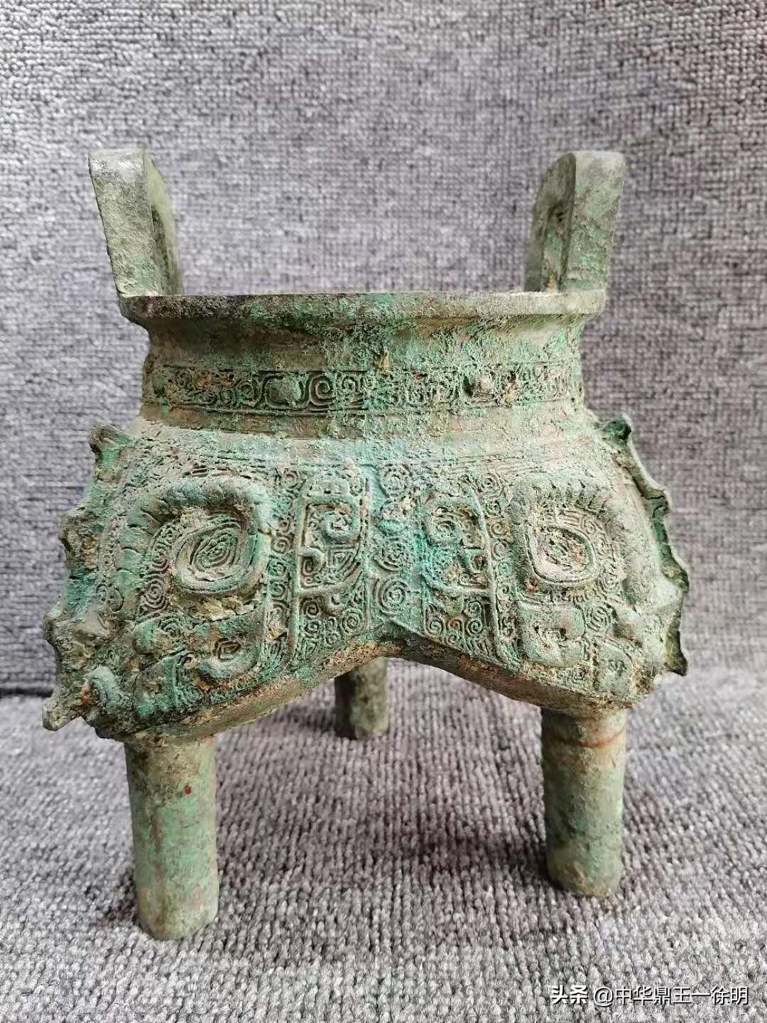 如意云纹鼎,重环纹垂鳞纹鼎