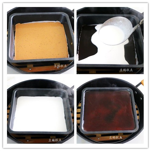 多色千层马蹄糕做法教程,超简单马蹄千层糕的做法