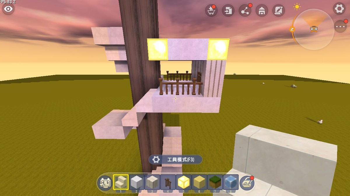 迷你世界树屋教程简单好看,迷你世界隐藏树屋简单