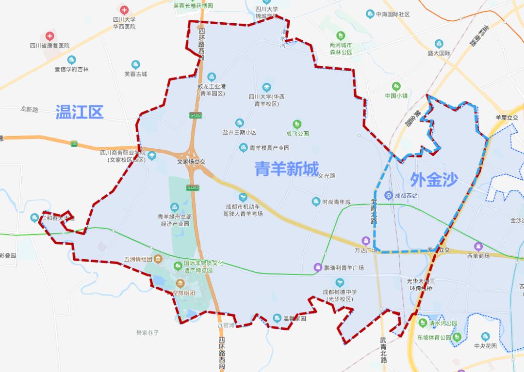 曾经的城市房价排名,青羊新城楼市
