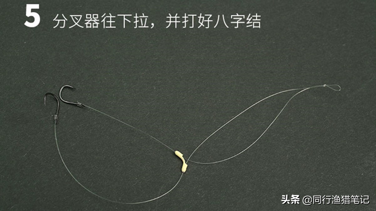 钓鱼不缠线的绑钩法,钓鱼不跑鱼绑钩方法