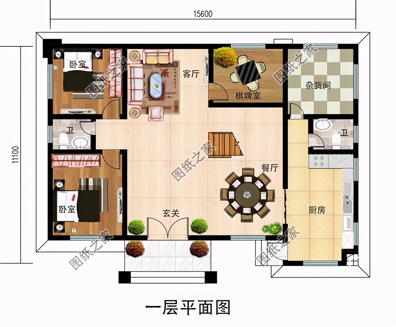 农村的二层楼设计图,农村普通房子二楼设计图