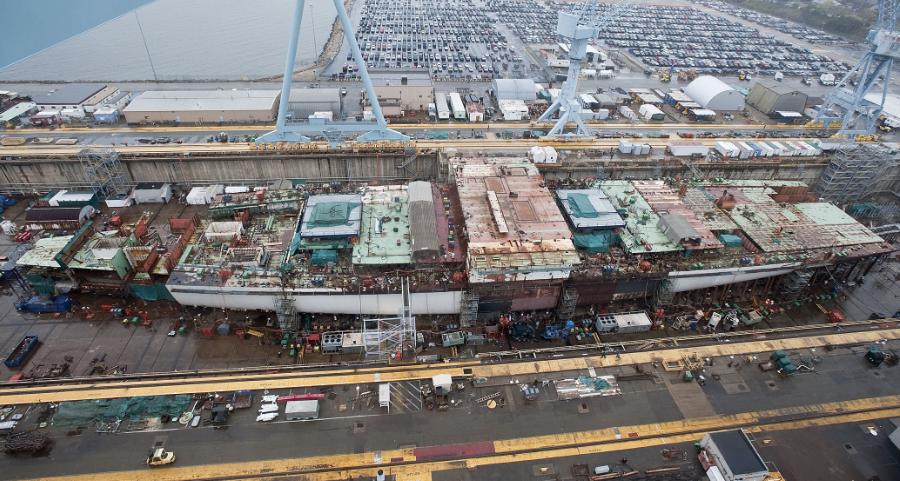 山东舰飞行甲板用钢强度是多少,山东舰钢板有多厚