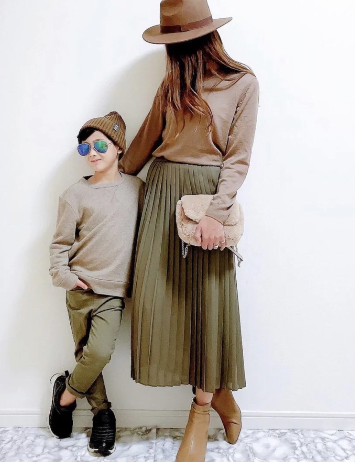 时尚辣妈们要学会穿亲子装,时尚辣妈就该这么穿