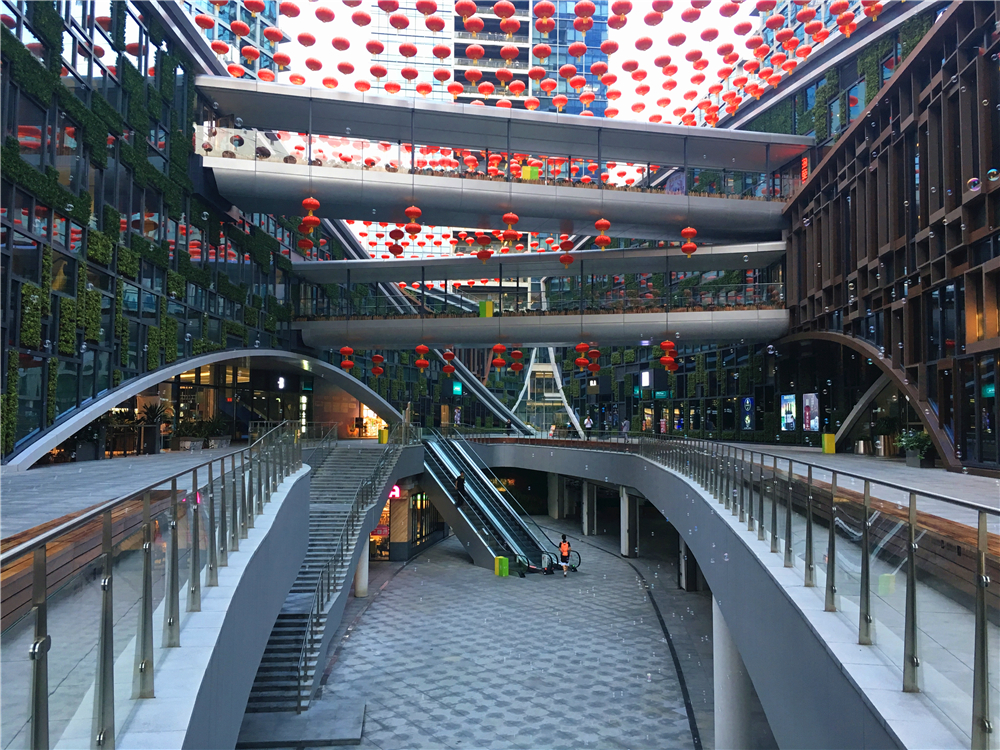 探MALL之旅：深圳九方荟，宛如逛公园一般的生态购物中心设计