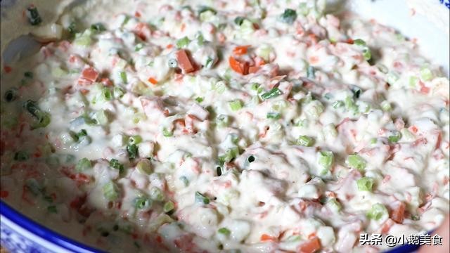 简单的大米发糕,简单零失败的玉米面白面发糕