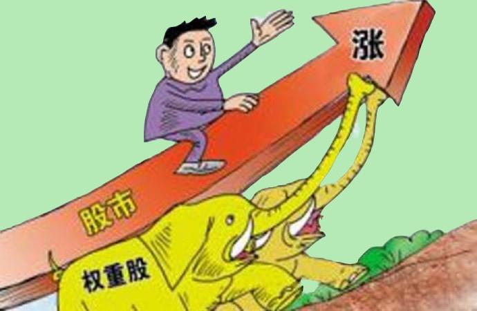 一线蓝筹股大涨二线蓝筹不涨,蓝筹股为何涨不起来