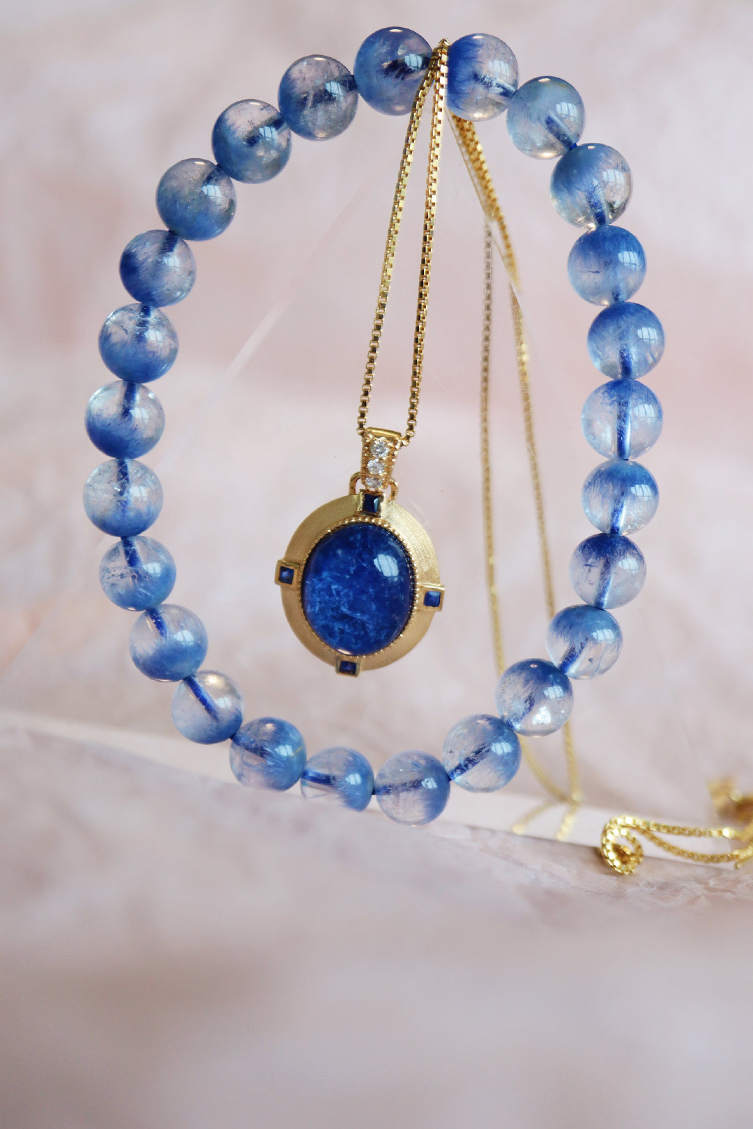 晶石发晶,五彩晶石发晶