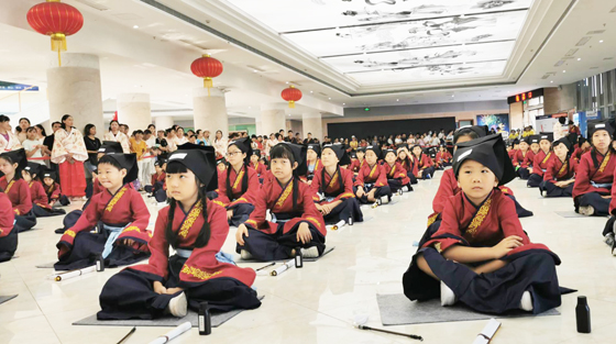 最美开笔礼、浪漫七夕交友等系列主题活动在新余仙女湖景区浓情上演