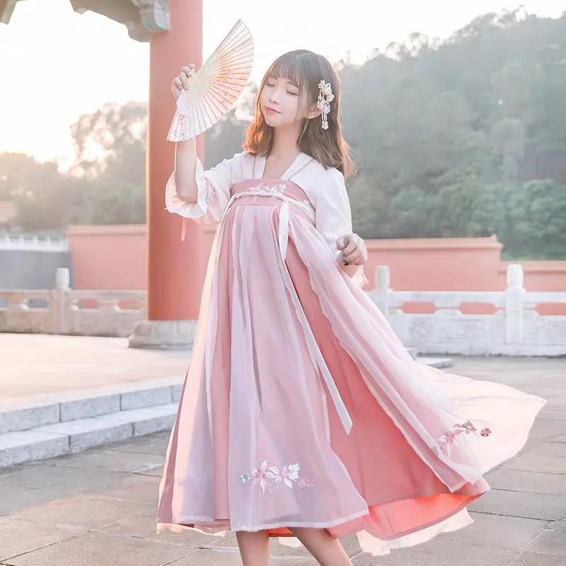 汉风格裙,汉元素女裙气质高级感