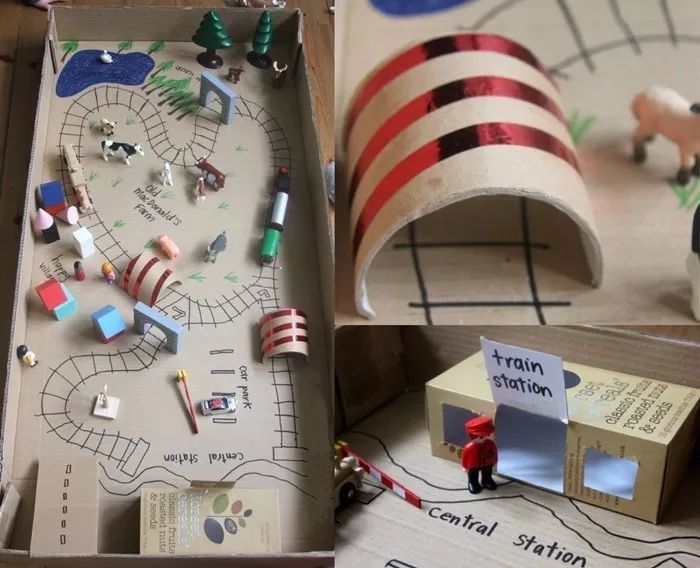 用迷你塑料盒子做小玩具,用保鲜袋做好玩又简单的玩具