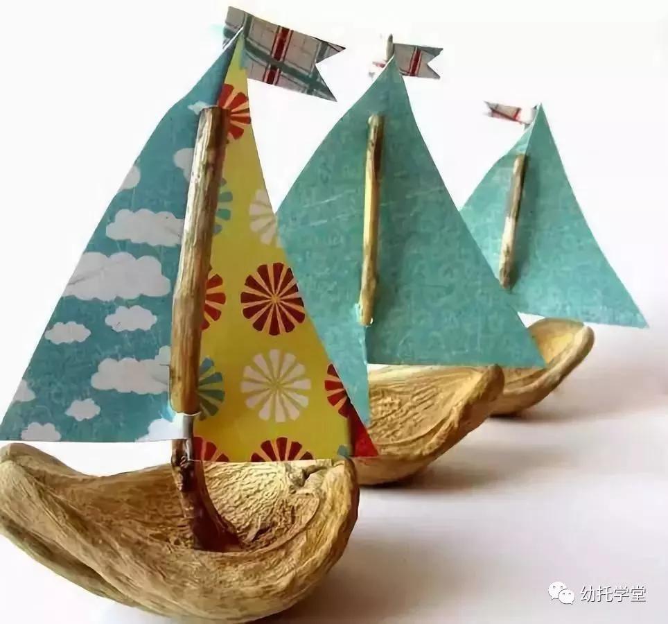 废物利用亲子手工制作坚果,创意坚果手工制作大全图片