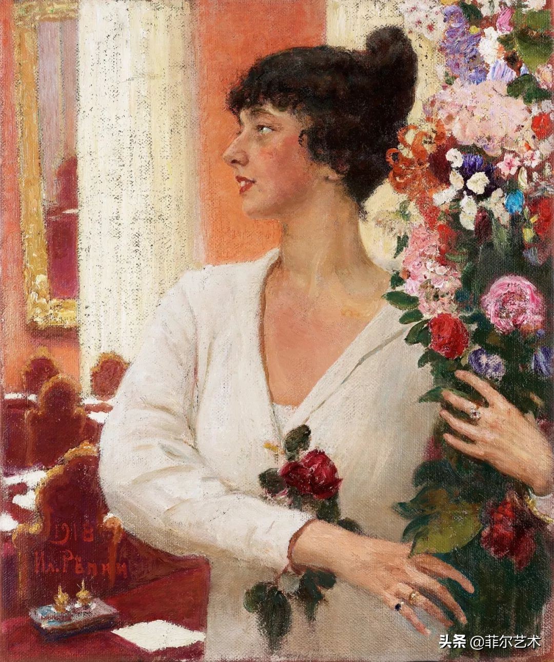 画家列宾作品欣赏,俄罗斯现实主义画家列宾及其作品