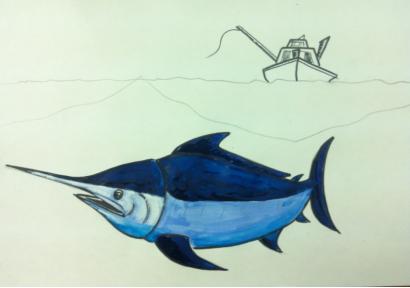 儿童画创意画鱼,儿童绘画鱼创意画