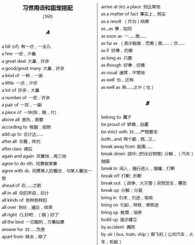 高考英语40篇搞定3500词解析,2022高三必背英语3500单词
