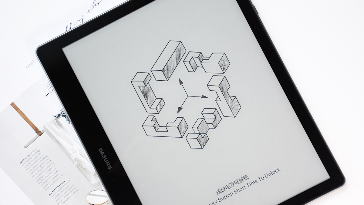 大上Not-eReader103电子墨水屏平板：纸质观感一机多用