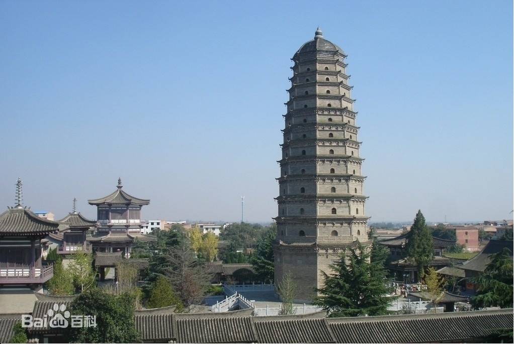 法门塔多高,真实的法门寺宝塔