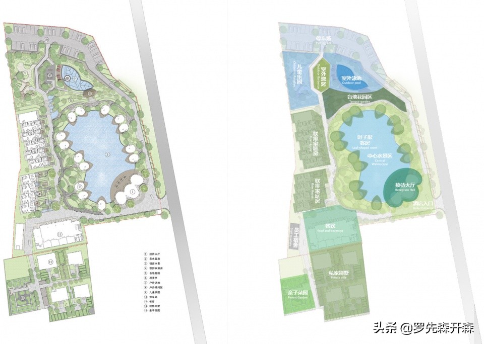 天津景区民宿设计效果图,旅游度假区民宿设计方案效果图