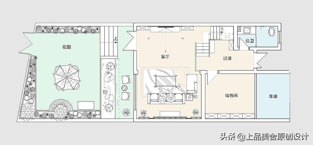 350平米别墅,看多了花里胡哨的风格,最后觉得还是中式最好看