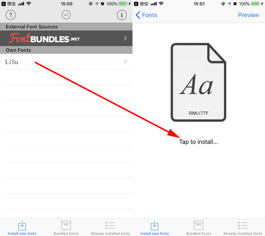 iphone不越狱如何修改字体,不越狱教你改变iphone字体风格