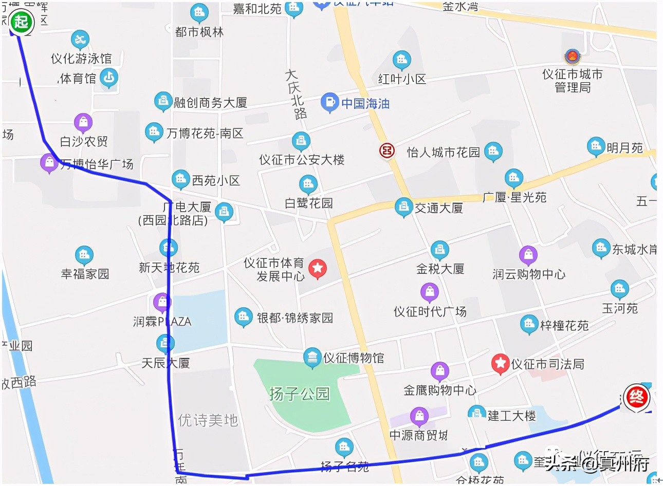 仪征公交线路查询9路,仪征公交路线汇总2019年9月