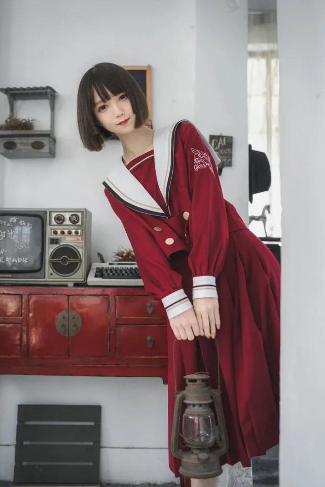 微胖怎么穿jk制服,微胖jk怎么穿