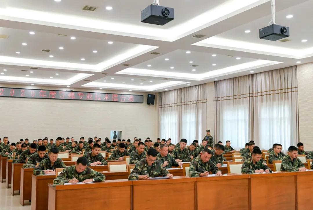 兵王全国军事比武,兵王列阵