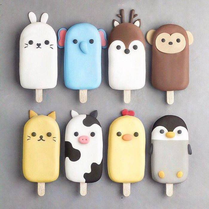 卡通粘土雪糕大集锦