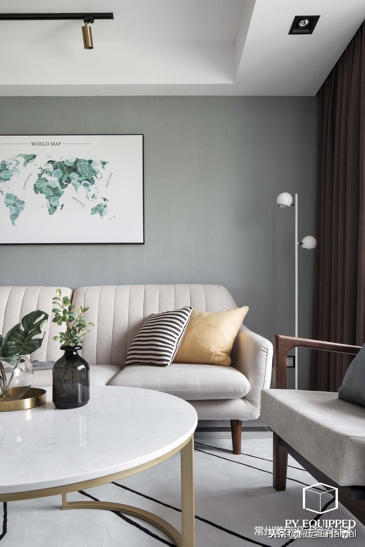 鹏宇全案设计,鹏宇洋房顶层设计