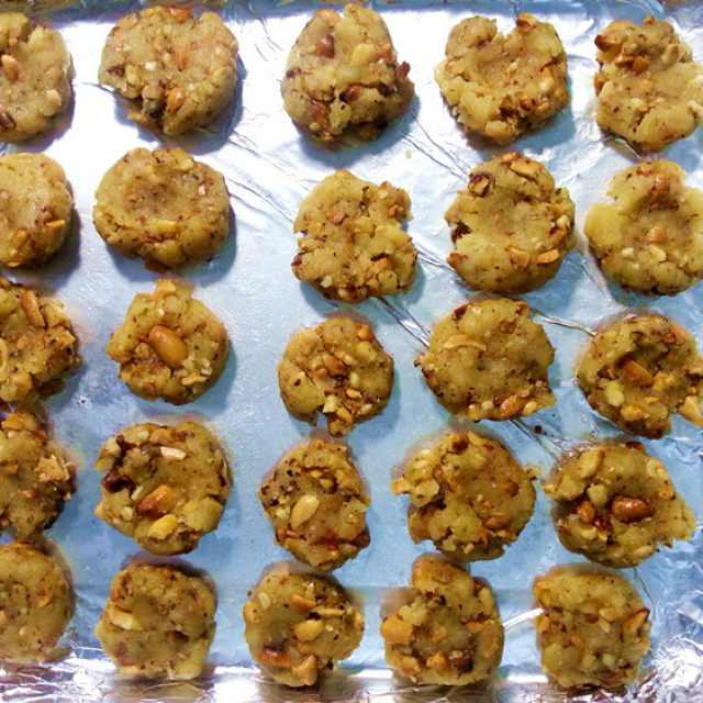 宫廷桃酥制作教程,宫廷桃酥的做法和配方