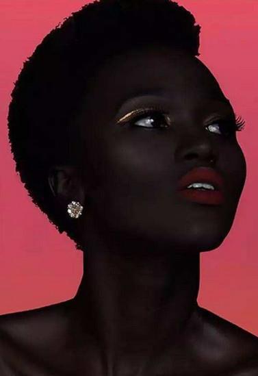 最黑名模黑珍珠,最黑的维密模特