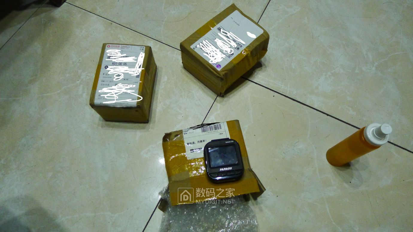 PAPAGO行车记录仪GoSafe535拆解，电源接反故障维修及思路分享