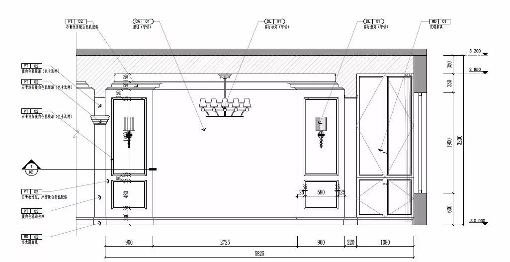 200平方新中式风格,秦皇半岛挑空联排别墅