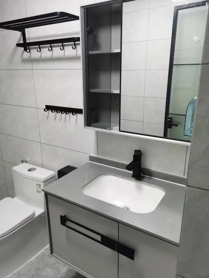 卫生间装修不能错过的浴室柜,小的卫生间如何选浴室柜