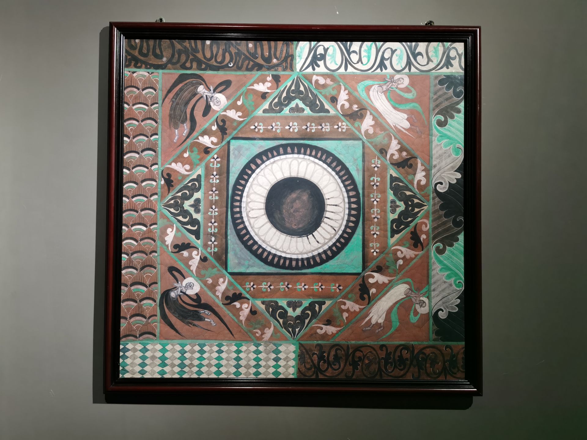 敦煌高昌壁画高清图,想走就走的旅行敦煌莫高窟壁画