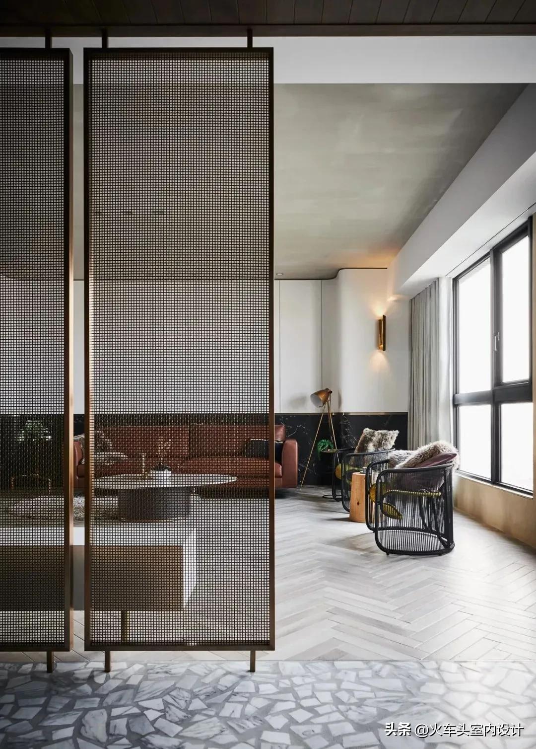 隔断设计高级感现代,极简隔断设计高级感