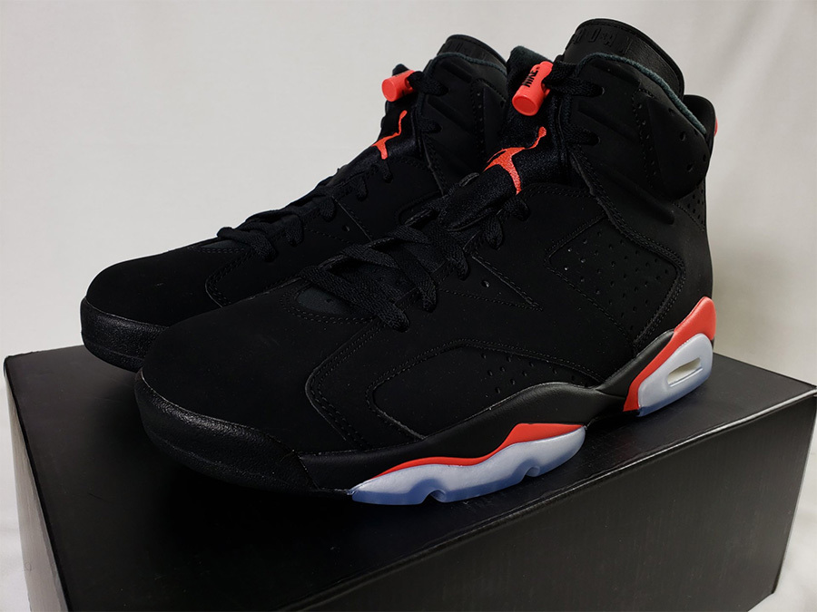 aj6黑红最新版,aj6黑红2014与2019哪个做工好