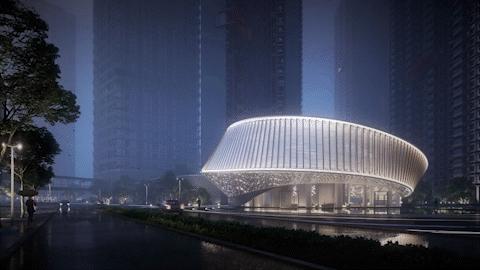 虎门高铁站商业综合体还在建吗,aedas建筑设计事务所汕头