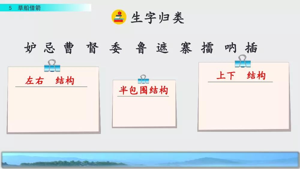 部编版五年级下册第5课《草船借箭》图文讲解+知识点梳理