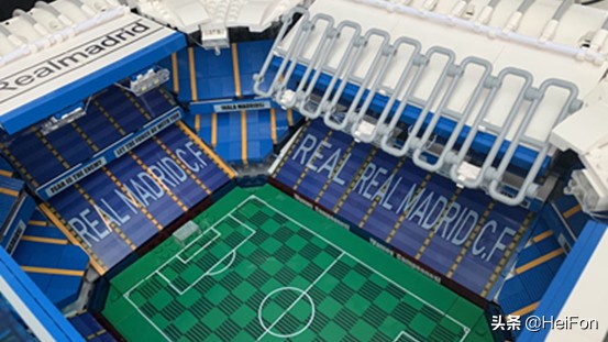 用乐高做足球场,伯纳乌球场乐高搭建全过程
