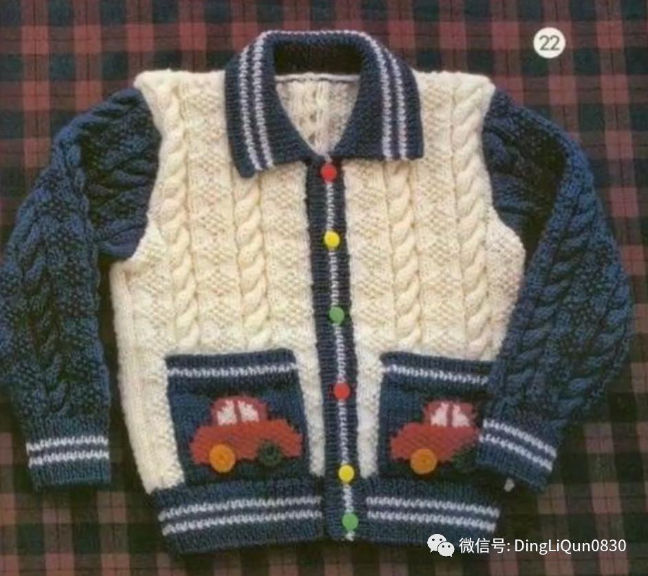 儿童针织毛衣教程,小孩棒针毛衣款式大全图片