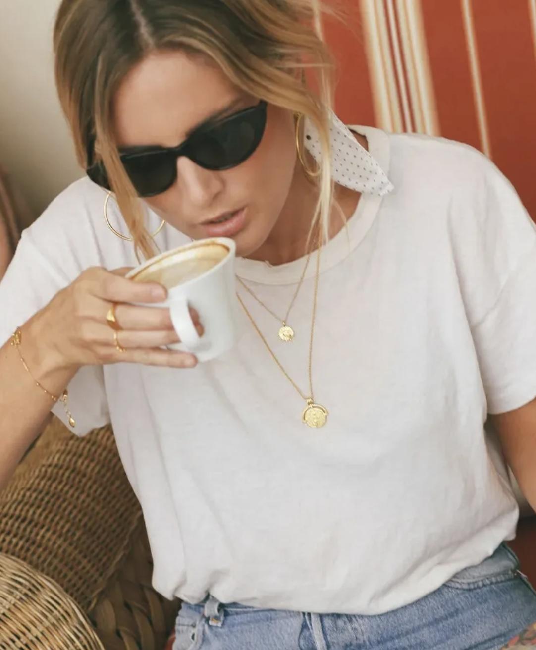 粗金项链怎么叠戴,麻花金项链怎么戴好看