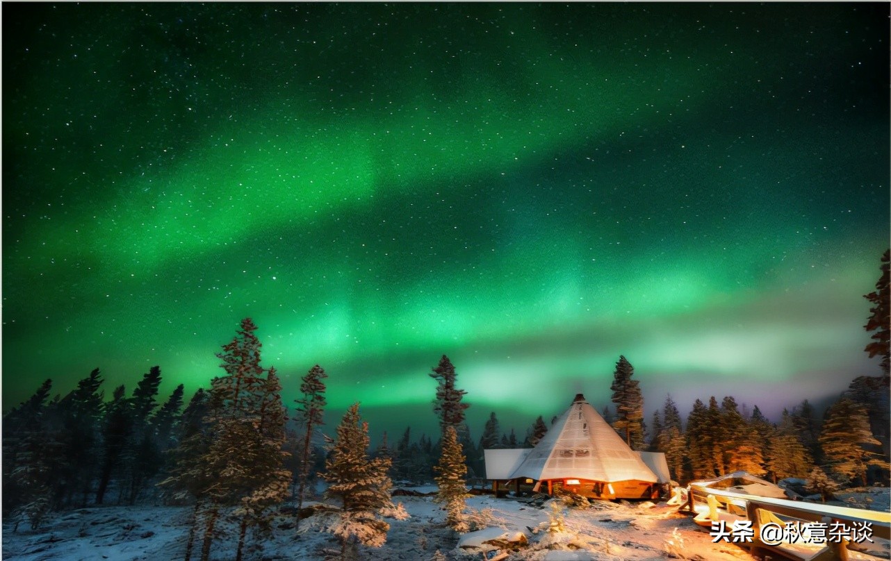 挪威北极光在哪里可以看到呢,北极村看北极光的最佳时间和地点